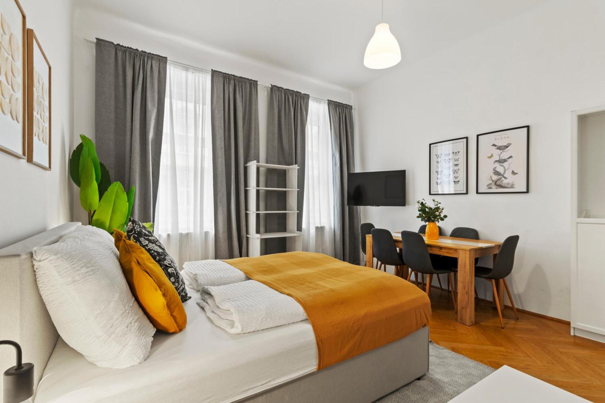 Apartmán 12 Minutes To Schoenbrunn I 5 Minutes To Metro U3 *