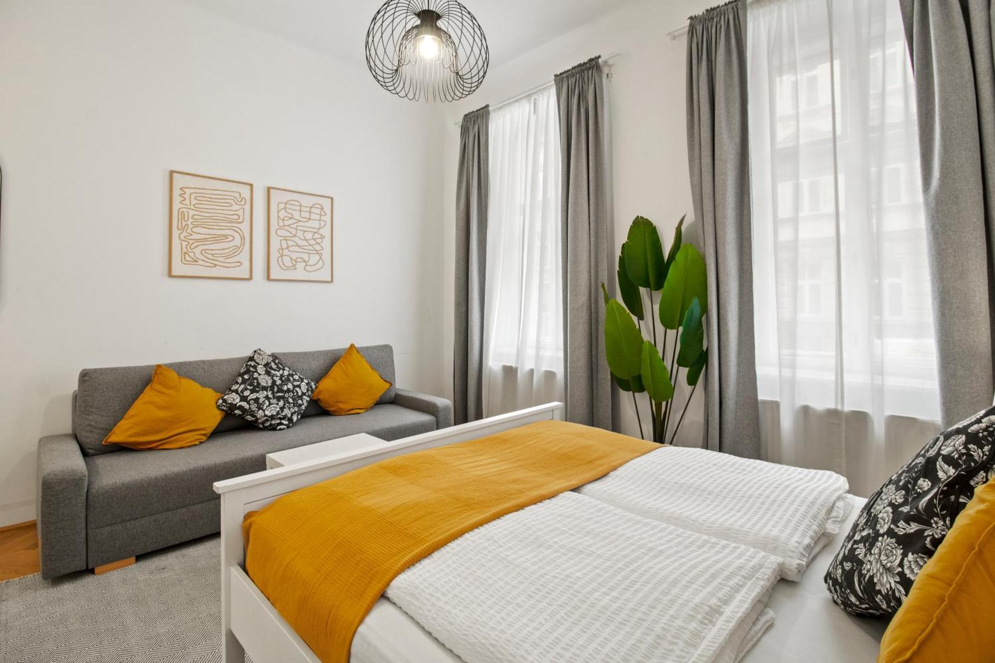 Apartmán 12 Minutes To Schoenbrunn I 5 Minutes To Metro U3 *